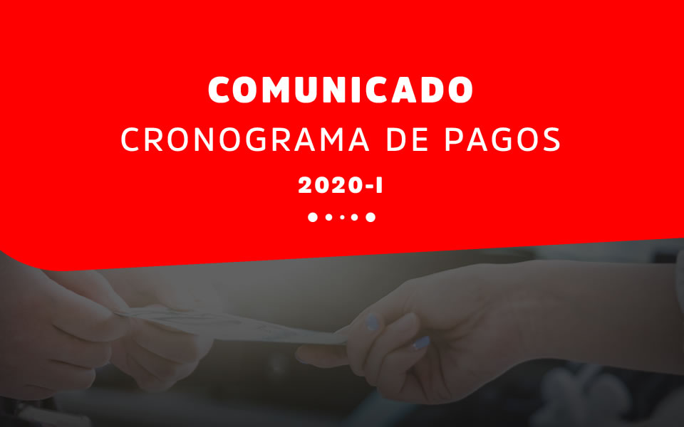 Cronograma de pagos 2020 – I