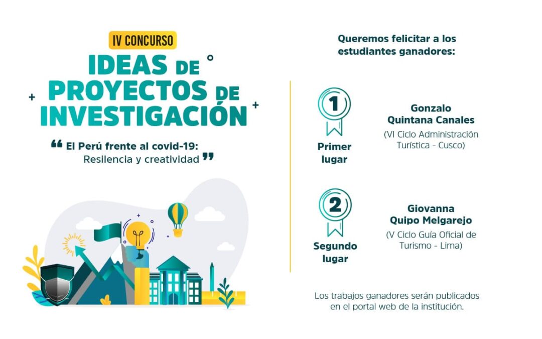 Estudiantes de Cusco y Lima ganan IV Concurso de Ideas de Proyectos de Investigación del CENFOTUR