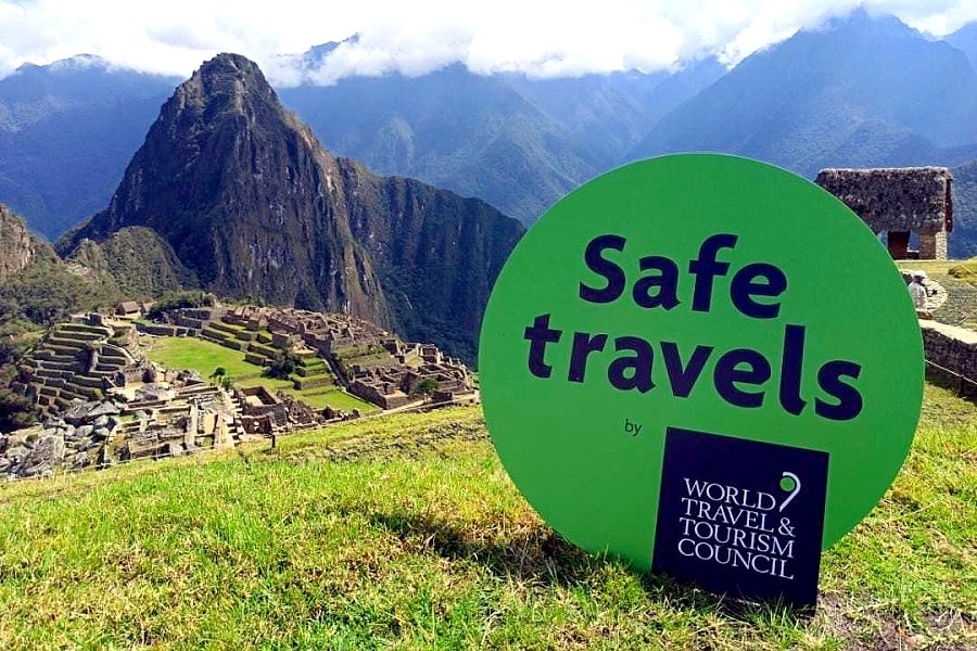 Perú obtiene el sello «Safe Travels» de la WTTC, como destino de viaje seguro