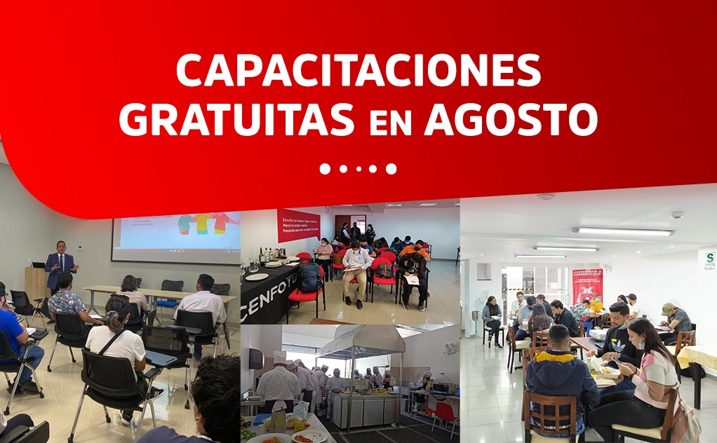 En agosto CENFOTUR seguirá capacitando gratuitamente a nivel nacional a prestadores de servicios turísticos