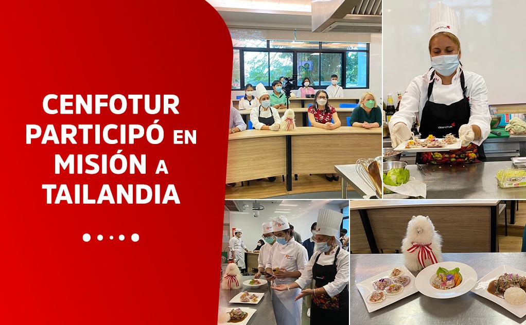 CENFOTUR participó en misión a Tailandia para promover la gastronomía entre ambos países